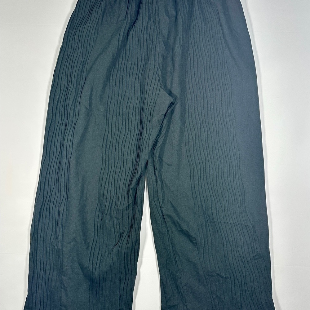 Woman’s Blanque Textured Wide Leg Pants Size 1​​​ - Picture 7 of 8